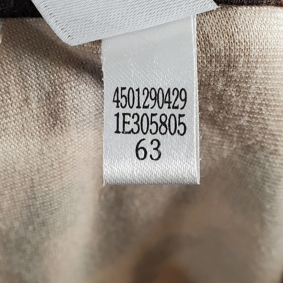 Chico's Leopard Print Pencil Skirt Tan Black Size .5 / Small - Picture 8 of 10